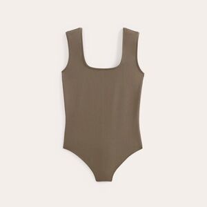 NWT Everlane The Form Square-Neck Bodysuit